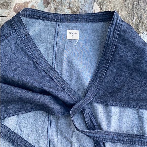 Gap 1969 Denim wrap skirt - Picture 6 of 8